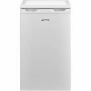 Smeg Frigorifero FS08EW Frigorifero Monoporta Con Freezer Interno A Libera Installazione, Sotto-Tavolo, Classe E, Bianco