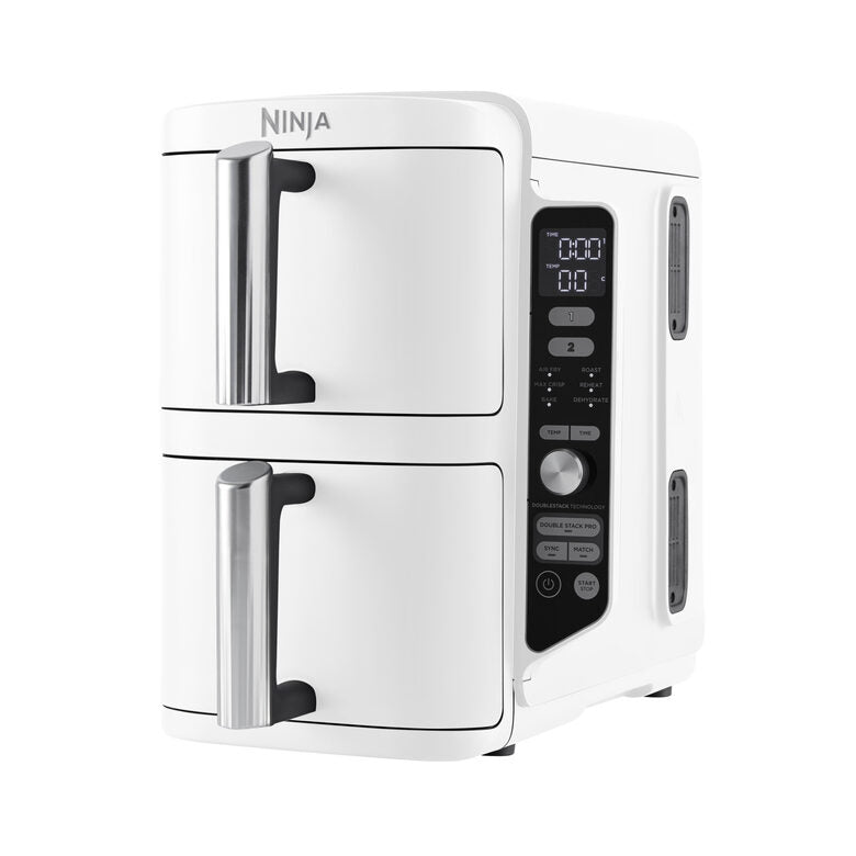 Ninja SL400EUWH friggitrice Doppia 9,5 L Indipendente 2470 W Friggitrice ad aria calda Bianco