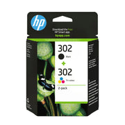 HP Confezione da 2 cartucce d'inchiostro nero/tricromia originali 302