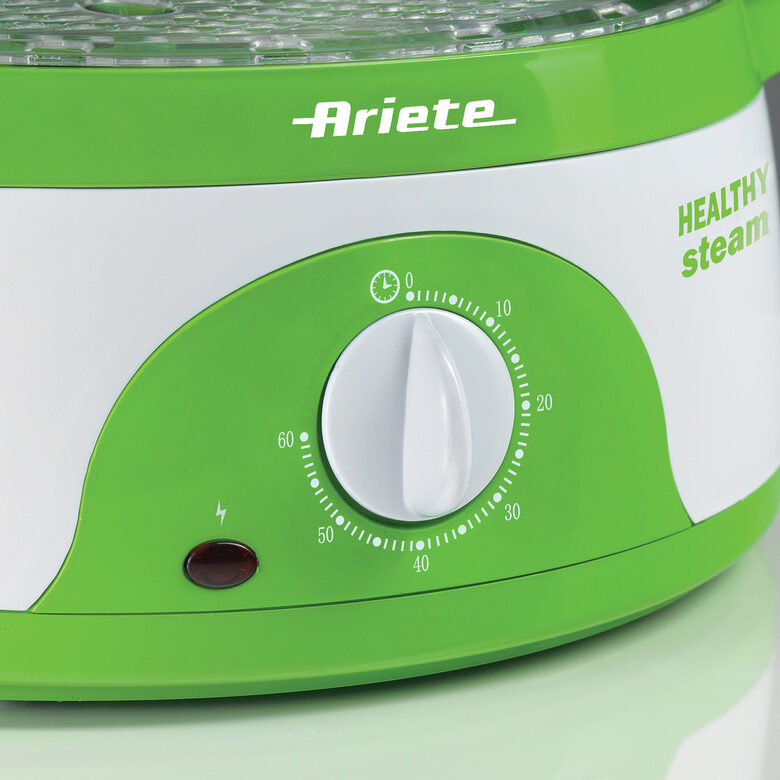 Ariete 0911 pentola a vapore 3 cestello/i Libera installazione 800 W Verde, Bianco