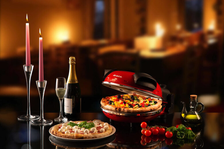 Ariete 0909 macchina e forno per pizza 1 pizza(e) 1200 W Nero, Rosso