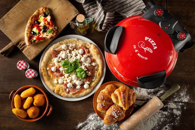Ariete 0909 macchina e forno per pizza 1 pizza(e) 1200 W Nero, Rosso