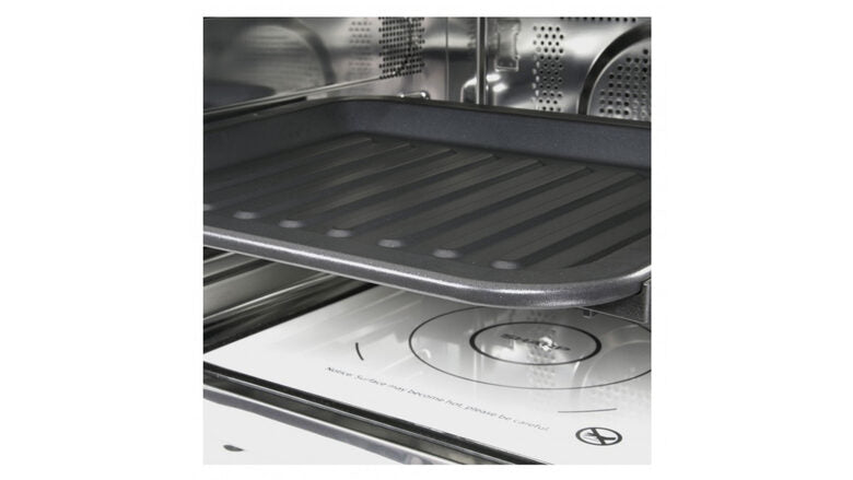 Sharp Home Appliances R890S forno a microonde Over the range Microonde combinato 28 L 900 W Nero, Argento