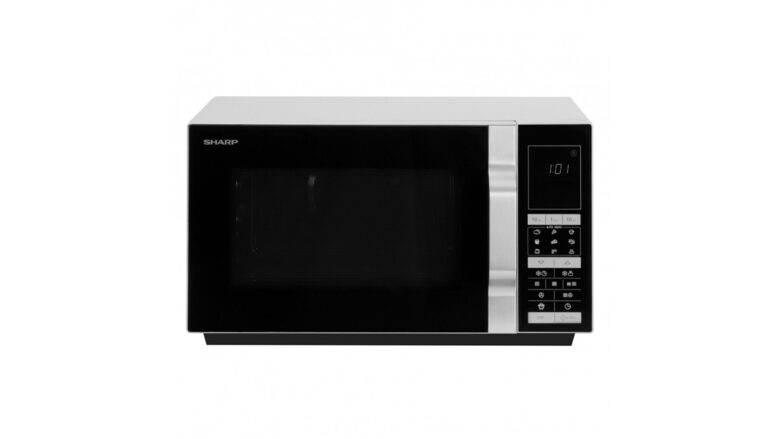 Sharp Home Appliances R890S forno a microonde Over the range Microonde combinato 28 L 900 W Nero, Argento