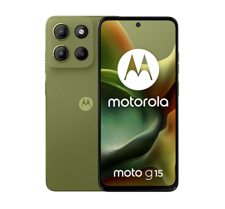 Motorola moto g15 Smartphone 6.72" Doppia SIM Android 15 4G USB tipo-C 8 GB 512 GB 5200 mAh Verde