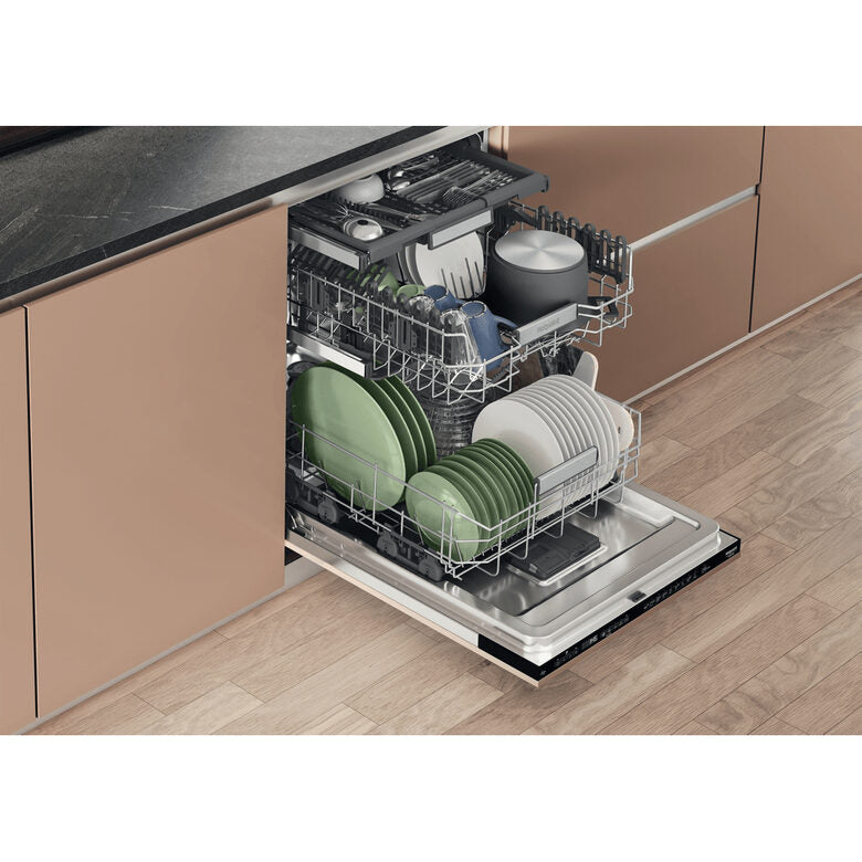 Hotpoint H7I HP40 L Lavastoviglie a Incasso Scomparsa Totale 15 coperti C