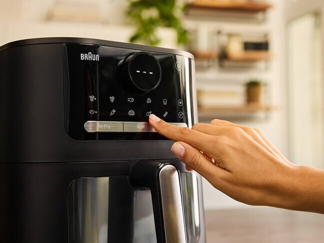 Braun HF5073 Singolo 6 L Indipendente 2000 W Friggitrice ad aria calda Nero