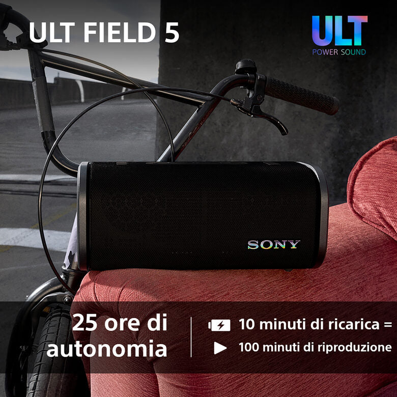 Sony Ult Field 5 Altoparlante portatile stereo Bianco