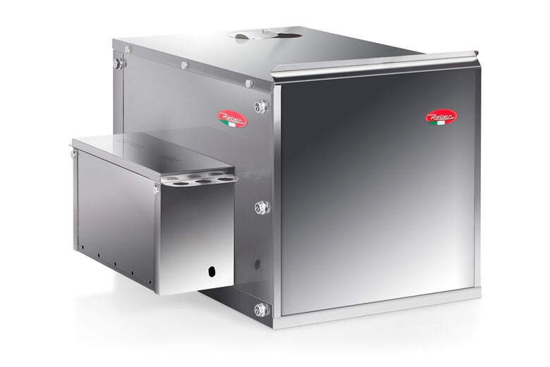 Reber 10046 N affumicatore Acciaio inossidabile A legna