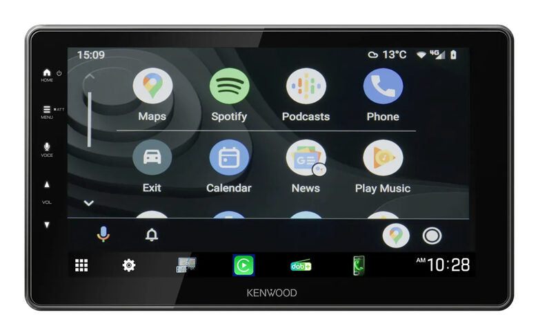 Kenwood Electronics DMX-F920DS Nero Wi-Fi 22 W Bluetooth