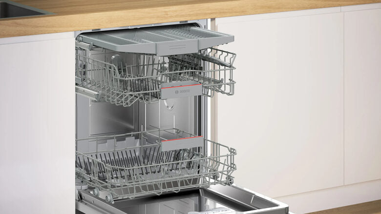 Bosch SMV4HVX14E Serie 4, Lavastoviglie da incasso a scomparsa totale, Classe C, 60 cm