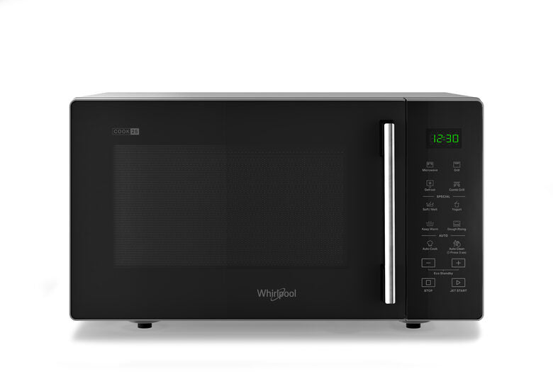 Whirlpool Microonde con Grill LED Nero Libera Installazione