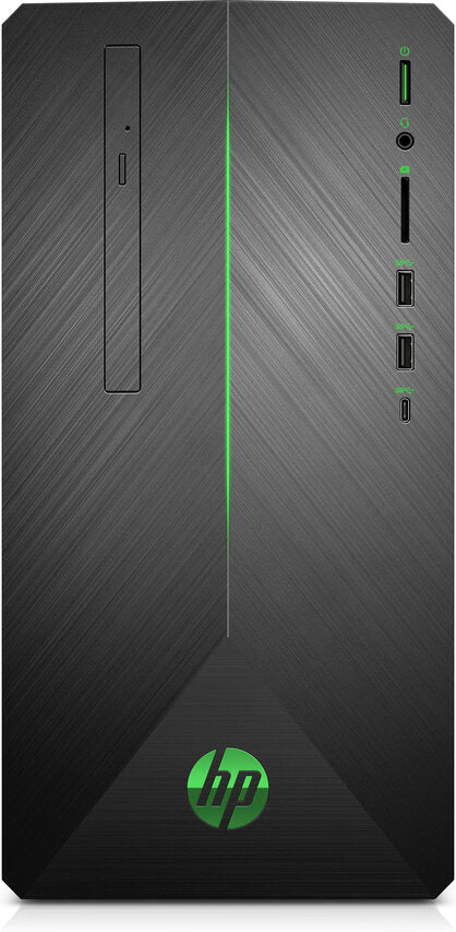 HP Pavilion Gaming Desktop 690-0010nl DDR4-SDRAM i7-8700 Mini Tower Intel® Core™ i7 di ottava generazione 8 GB 1256 GB HDD+SSD Windows 10 Home PC Nero
