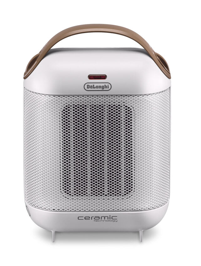 De’Longhi Capsule HFX30C18.IW Interno Marrone, Bianco 1800 W Riscaldatore ambiente elettrico con ventilatore