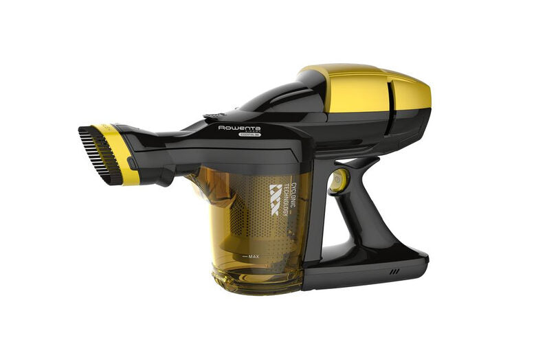 Rowenta RH7324 aspirapolvere senza filo Nero, Giallo Senza sacchetto