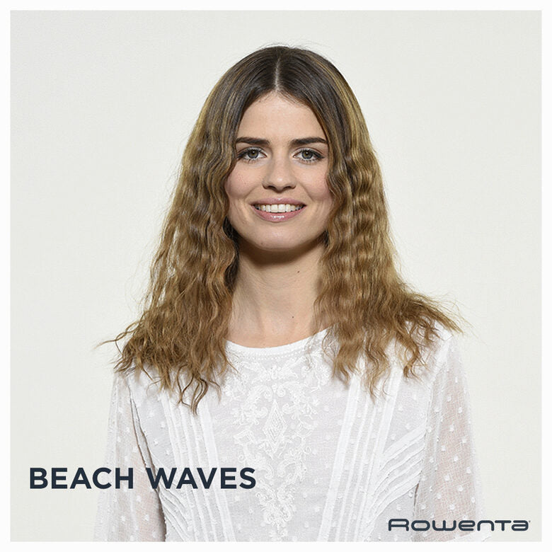 Rowenta Waves Addict CF4710 , Arricciacapelli, un'Infinità di Acconciature Ondulate, 4 Posizioni