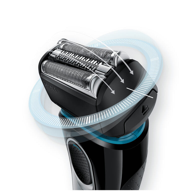 Braun Series 5 5145s Rasoio Elettrico Ricaricabile A Lamina Wet&Dry Senza Fili Da Uomo
