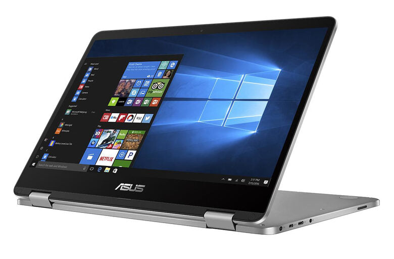 ASUS VivoBook Flip TP401MA-BZ023T notebook Ibrido (2 in 1) 35,6 cm (14") Touch screen HD Intel® Pentium® 4 GB LPDDR4-SDRAM 256 GB SSD Wi-Fi 5 (802.11ac) Windows 10 Home Grigio
