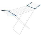 Meliconi Lock Classic 18 Stendibiancheria con alette Blu, Metallico