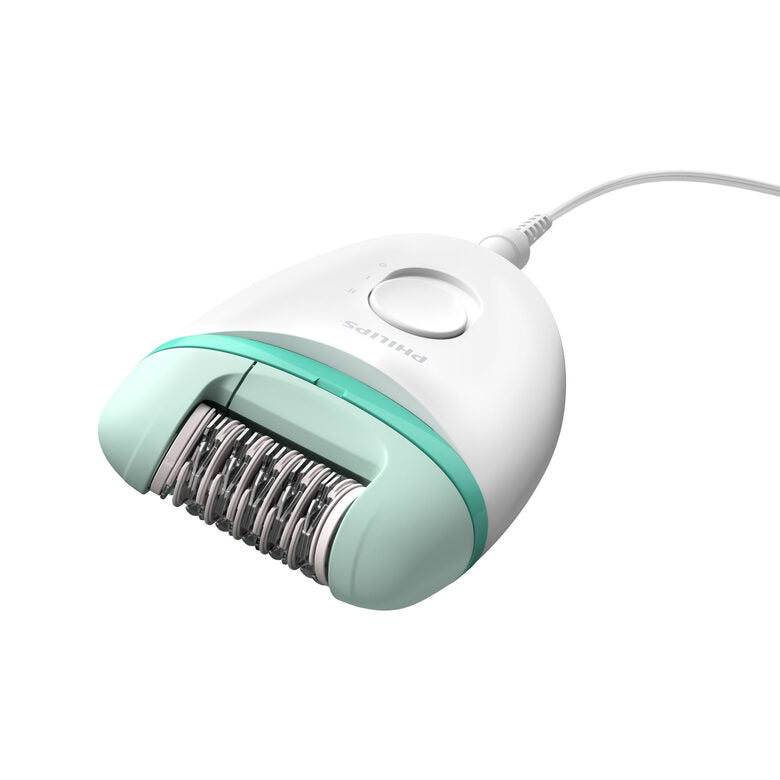 Philips Satinelle Essential Epilatore compatto, con filo, per gambe