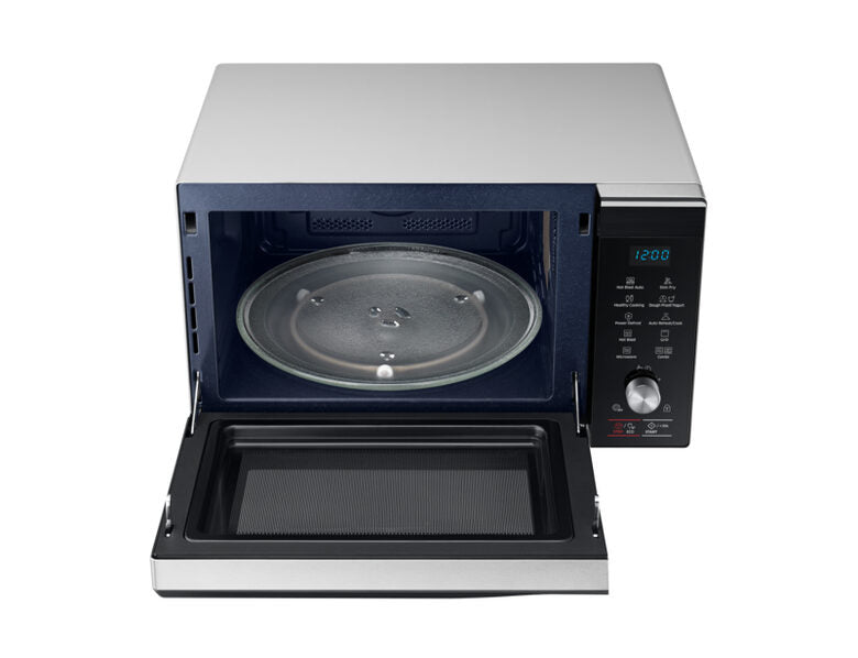 Samsung MC32K7055KT forno a microonde Superficie piana Microonde con grill 32 L 700 W Argento, Acciaio inossidabile