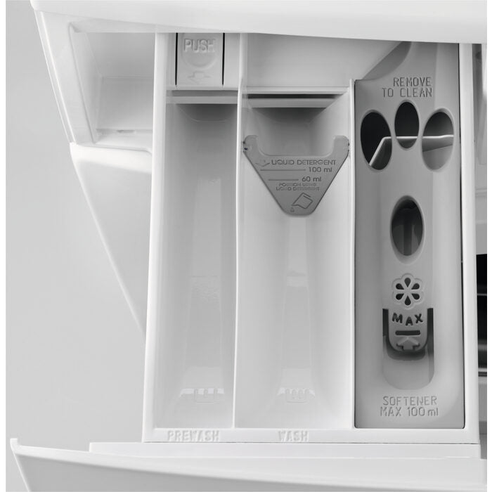 Electrolux EW7W474BI lavasciuga Da incasso Caricamento frontale Bianco E