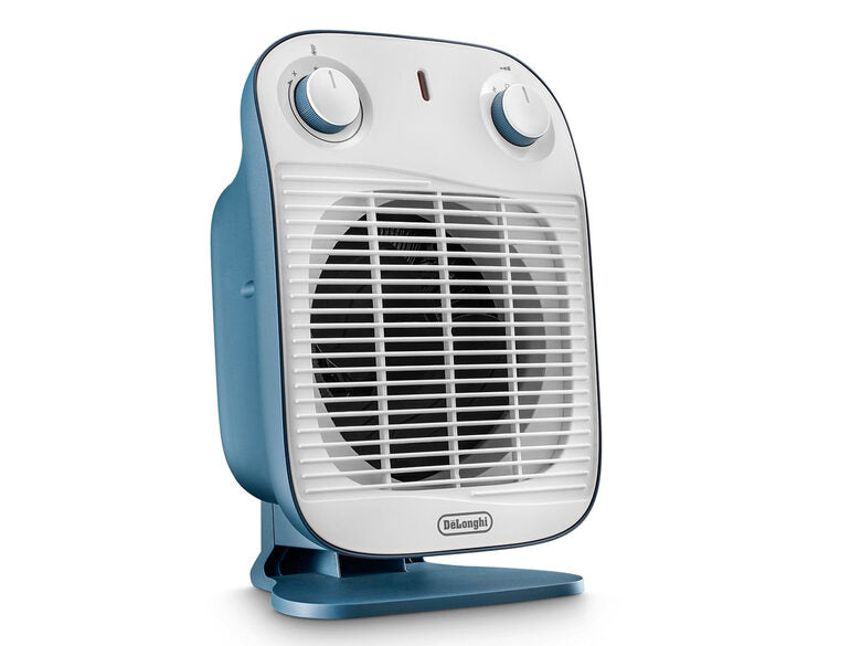 De’Longhi HFS50B20.AV Riscaldatore ambiente elettrico con ventilatore Interno Blu, Bianco 2000 W