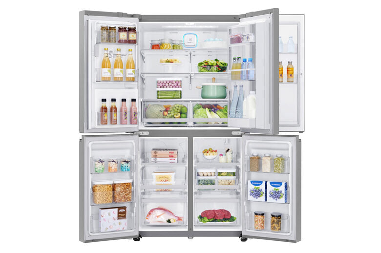 LG GMJ936NSHV frigorifero side-by-side Libera installazione 571 L Acciaio inossidabile