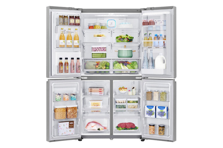 LG GMJ936NSHV frigorifero side-by-side Libera installazione 571 L Acciaio inossidabile