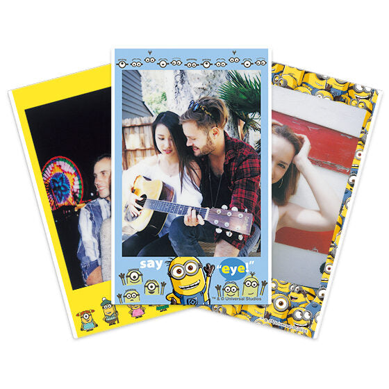 Instax Minion DMF pellicola per istantanee 10 pz 86 x 54 mm