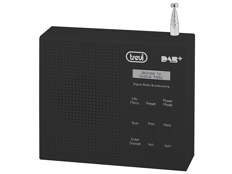 Trevi DAB 791 R Portatile Digitale Nero