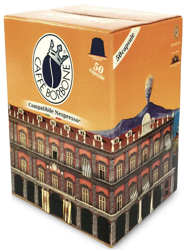 Caffe Borbone Capsule per Nespresso Nobile Capsule caffè 50 pz