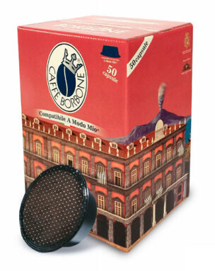 Caffè Borbone Miscela Decisa in capsule 50pz per macchine da caffè A Modo Mio®