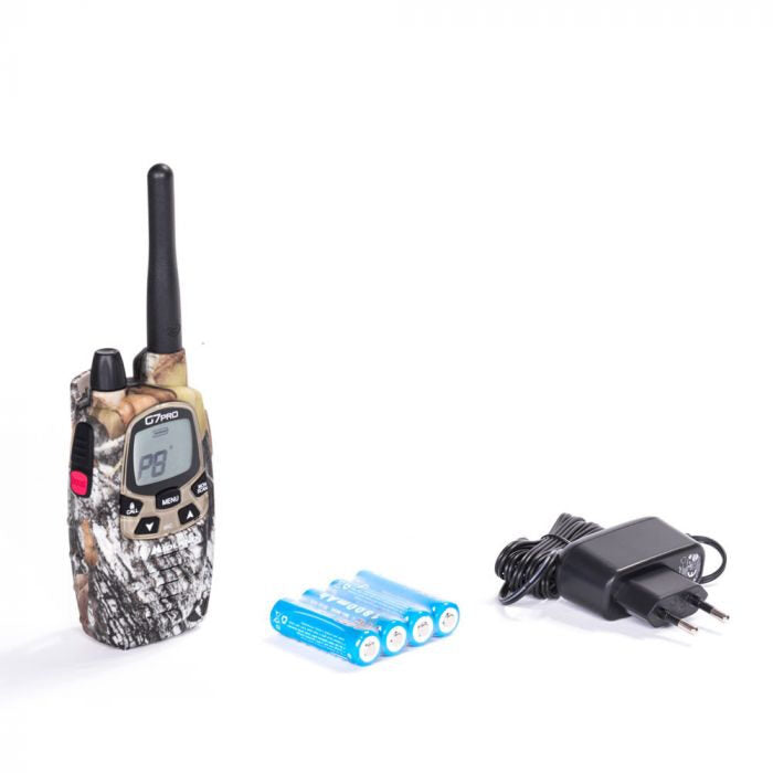Midland G7 PRO Mimetic ricetrasmittente 69 canali 446.00625 - 446.09375MHz (PMR), 433.075 - 434.775MHz (LPD) Mimetico
