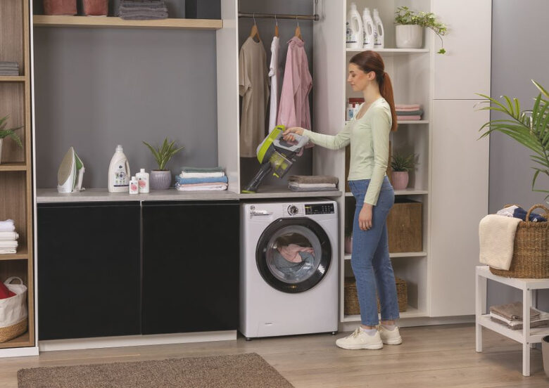 Hoover HF1 HF110H 011 Senza sacchetto 0,9 L 170 W Grigio, Lime