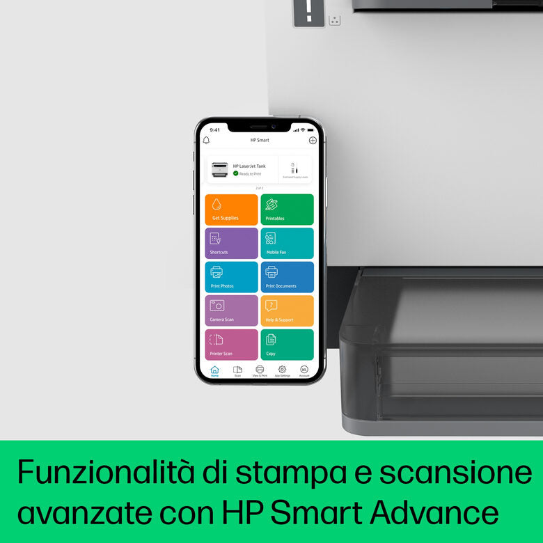HP LaserJet Stampante multifunzione Tank 2604dw