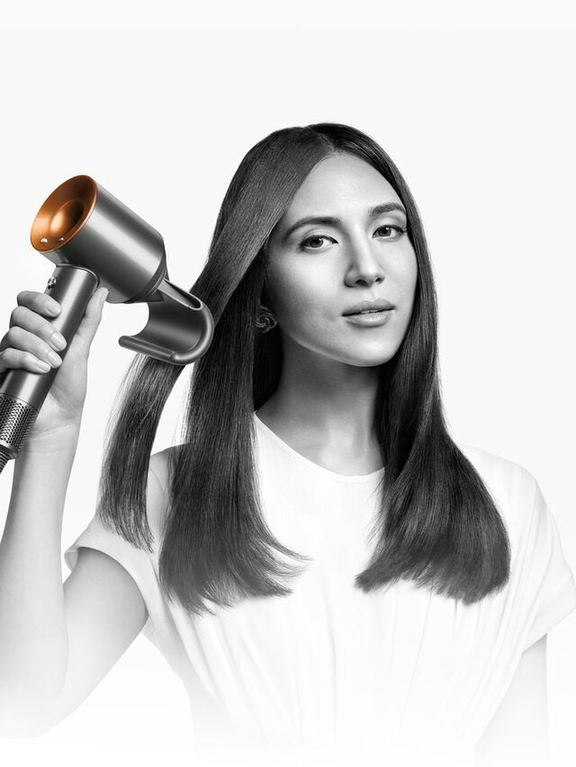 Dyson SS HD07 Supersonic asciugacapelli 1600 W Blu, Rame