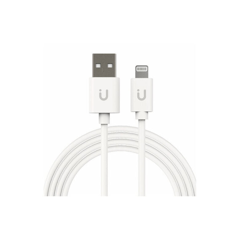 TUNIT TTLW00 cavo USB 1 m USB 3.2 Gen 1 (3.1 Gen 1) USB A Micro-USB B/Lightning Bianco