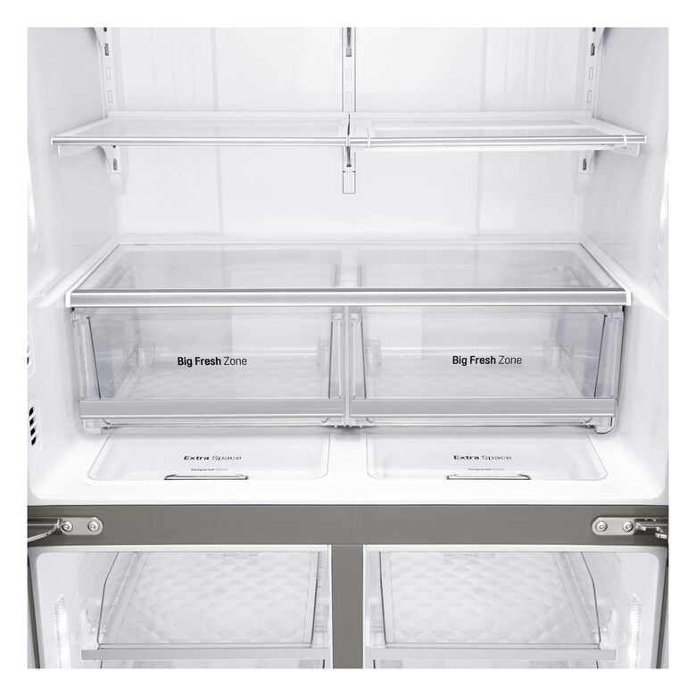 LG GML936NSHV frigorifero Multidoor Libera installazione Grafite, Acciaio inossidabile 571 L A+