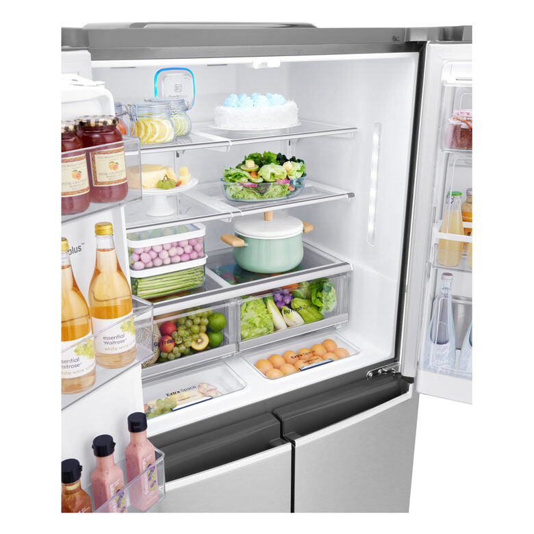 LG GML936NSHV frigorifero Multidoor Libera installazione Grafite, Acciaio inossidabile 571 L A+