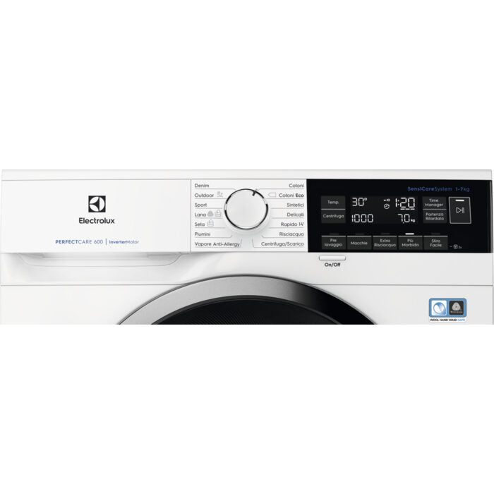 Electrolux EW6S370S lavatrice Caricamento frontale 7 kg 1000 Giri/min D Bianco
