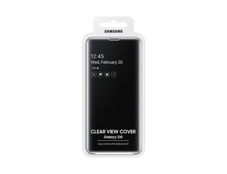 Samsung EF-ZG973 custodia per cellulare 15,5 cm (6.1") Custodia flip a libro Nero