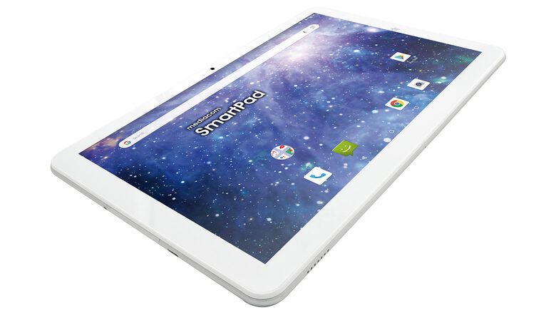 Mediacom SmartPad iyo 10 3G 8 GB 25,6 cm (10.1") Mediatek 1 GB Wi-Fi 4 (802.11n) Android 8.1 Argento, Bianco