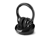Meliconi HP600 Pro Con cavo e senza cavo Cuffie A Padiglione MUSICA Nero
