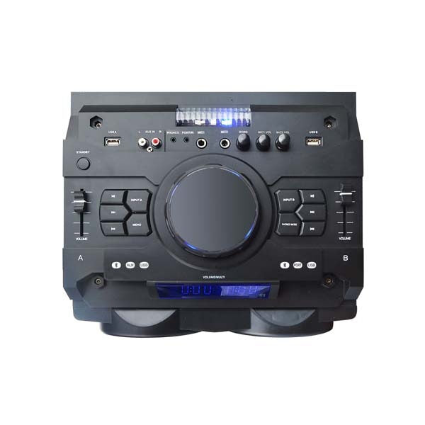 New Majestic DJB-298 BT USB AX Sistema PA indipendente 350 W Nero