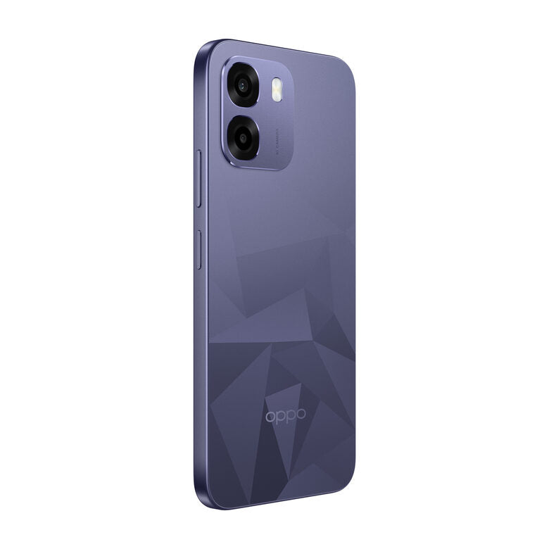 OPPO A6k AI Smartphone, doppia fotocamera 13MP+QVGA, Selfie 5MP, Display 6.75” 120HZ IPS HD+, 6100mAh, RAM 4GB(Esp1GB/2GB/4GB)+ROM 256GB [Versione Italia], Crystal Black