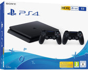 Sony PlayStation 4 Slim + 2 x DualShock 4 V2 1000 GB Wi-Fi Nero