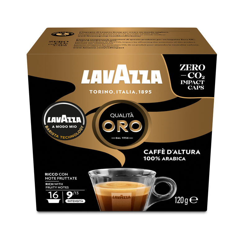 Lavazza A Modo Mio Qualità Oro Caffè d'Altura, 16 Capsule