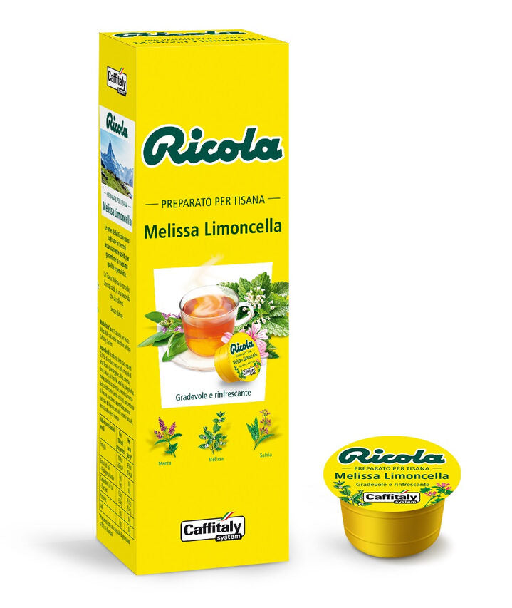 Caffitaly Tisana Melissa e Limoncella Capsula di tè