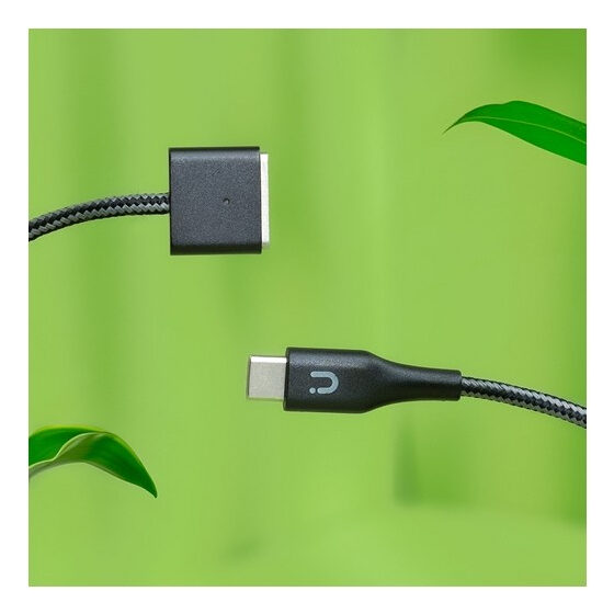Tunit Cavo Dati Ttcms3bk Cavo Di Ricarica Tunit Usb-c - Magsafe 3 140w 2m Titanio Nero